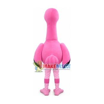 High Quality Flamingo Mascot Costume High Quality Flamingo Mascot Costume