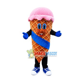Top Quality Lightweight Ice Cream Mascot Costume