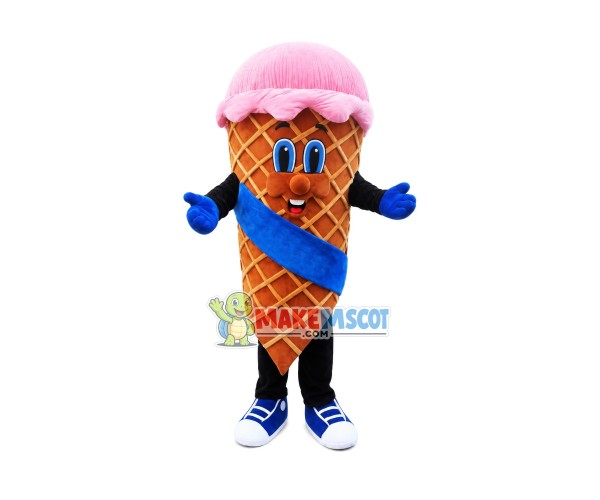 Top Quality Lightweight Ice Cream Mascot Costume