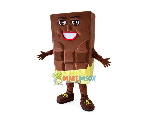 Chocolate Bar Mascot Costume