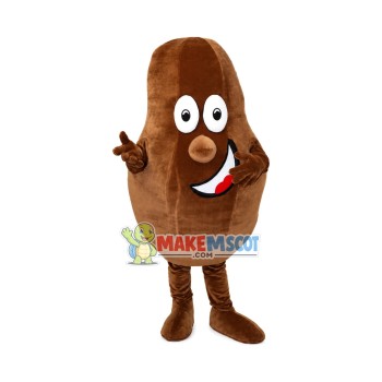 Cocoa Bean Mascot Costume