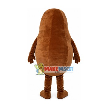 Cocoa Bean Mascot Costume Cocoa Bean Mascot Costume