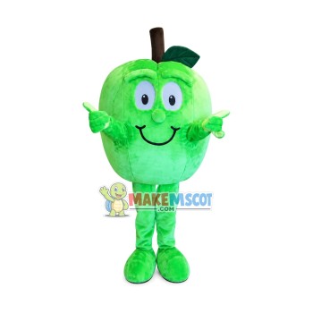 Top Quality Green Apple Mascot Costume Top Quality Green Apple Mascot Costume