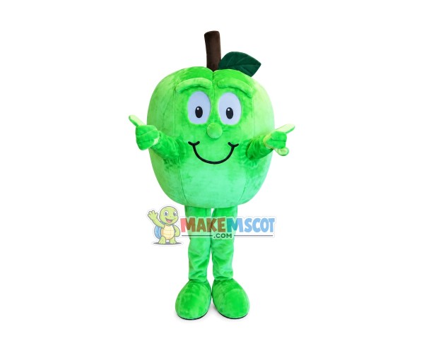 Top Quality Green Apple Mascot Costume Top Quality Green Apple Mascot Costume