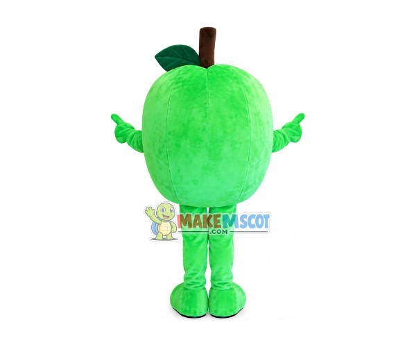 Top Quality Green Apple Mascot Costume Top Quality Green Apple Mascot Costume