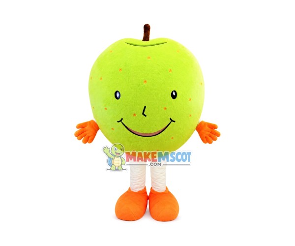 Giant Green Apple Mascot Costume