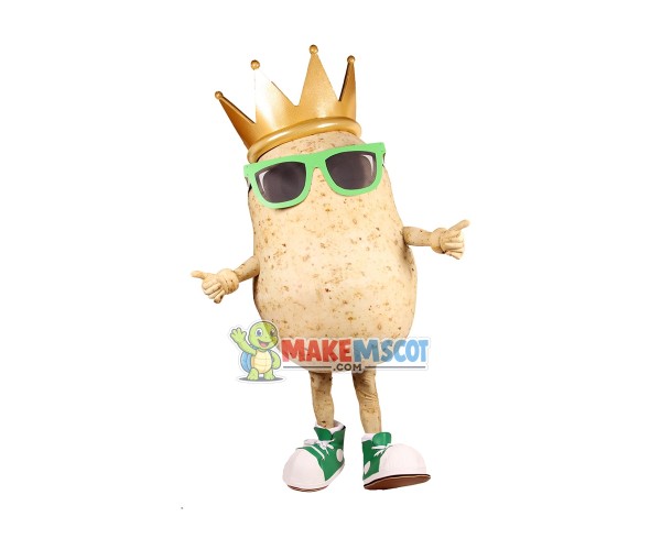 The Mighty Spud Mascot Costume The Mighty Spud Mascot Costume