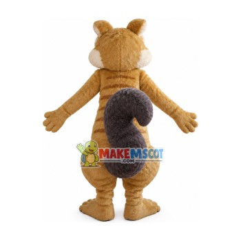 Ice Age Squirrel Mascot Costume Ice Age Squirrel Mascot Costume