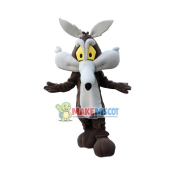 Wile E. Coyote Mascot Costume Wile E. Coyote Mascot Costume