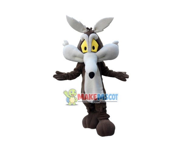 Wile E. Coyote Mascot Costume Wile E. Coyote Mascot Costume