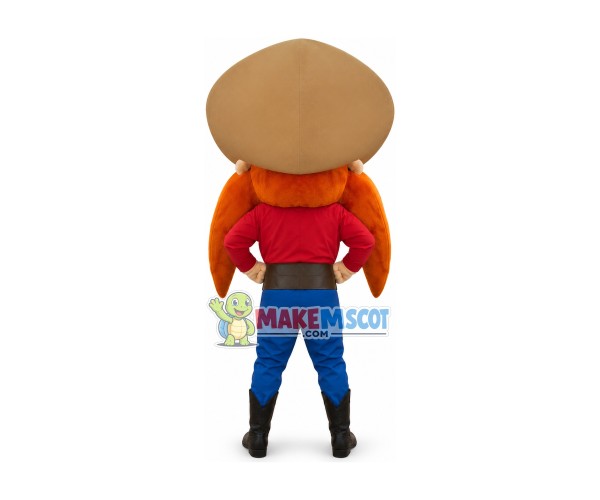 High Quality Yosemite Sam Mascot Costume High Quality Yosemite Sam Mascot Costume