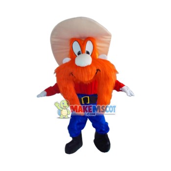 Yosemite Sam Mascot Costume Yosemite Sam Mascot Costume