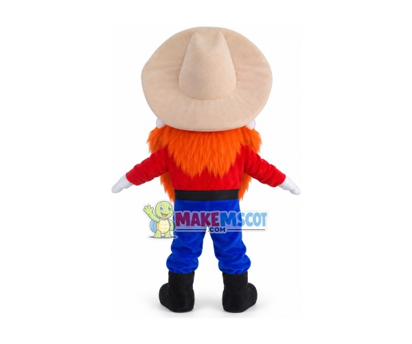 Yosemite Sam Mascot Costume Yosemite Sam Mascot Costume