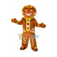 Top Quality Gingerbread Man Mascot Costume Top Quality Gingerbread Man Mascot Costume