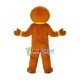 Top Quality Gingerbread Man Mascot Costume Top Quality Gingerbread Man Mascot Costume