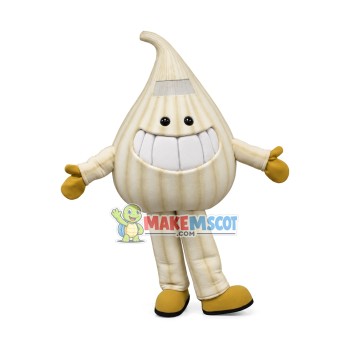 Garlic Mascot Costume Garlic Mascot Costume