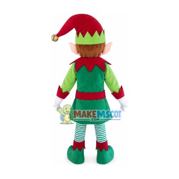 Elf Santa Claus Helper Mascot Costume