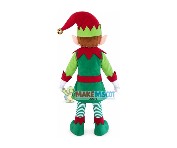 Elf Santa Claus Helper Mascot Costume