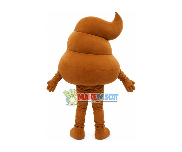 Poop Emoji Mascot Costume