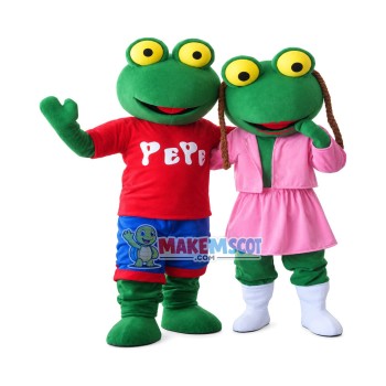 Pepe Frog Mascot Costume