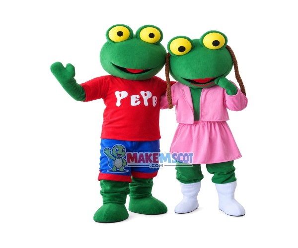 Pepe Frog Mascot Costume Pepe Frog Mascot Costume
