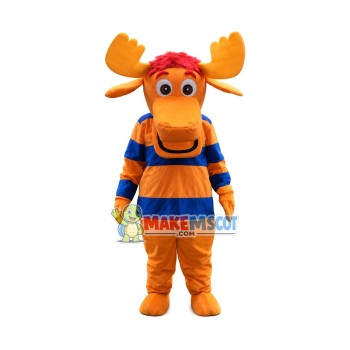 Tyrone Moose Mascot Costume Tyrone Moose Mascot Costume
