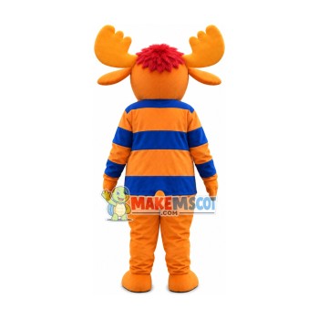Tyrone Moose Mascot Costume