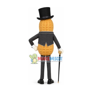 Handsome Mr. Peanut Mascot Costume Handsome Mr. Peanut Mascot Costume