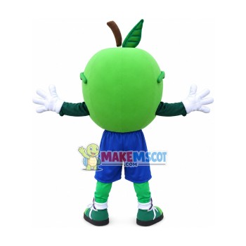 Happy Apple Mascot Costume Happy Apple Mascot Costume