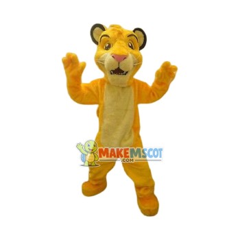 Simba Lion King Mascot Costume Simba Lion King Mascot Costume