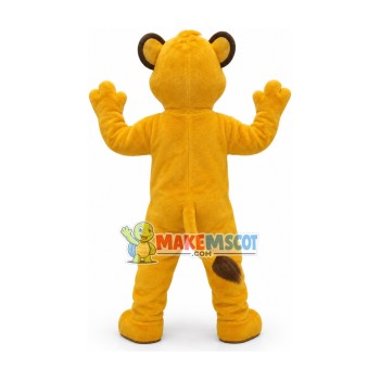 Simba Lion King Mascot Costume Simba Lion King Mascot Costume