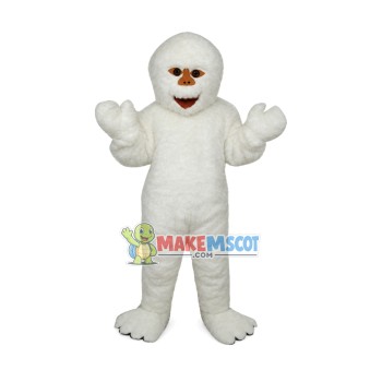 Yeti Abominable Snowman Mascot Costume Yeti Abominable Snowman Mascot Costume