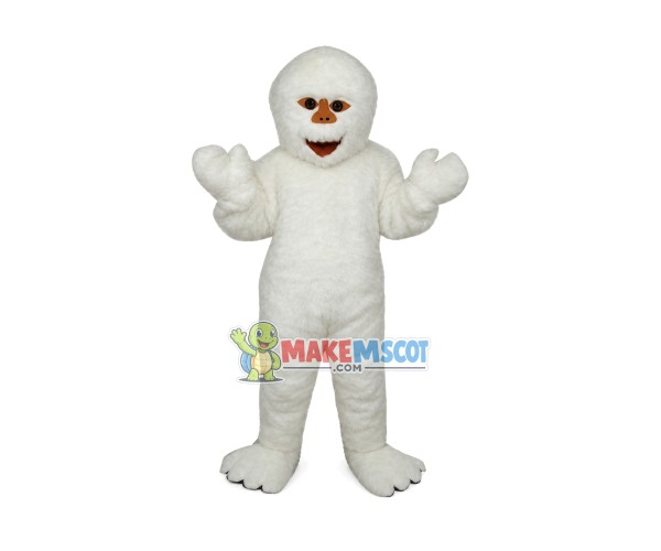 Yeti Abominable Snowman Mascot Costume Yeti Abominable Snowman Mascot Costume
