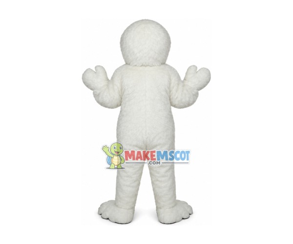 Yeti Abominable Snowman Mascot Costume Yeti Abominable Snowman Mascot Costume