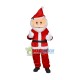 Santa Cartoon Mascot Costume Santa Cartoon Mascot Costume