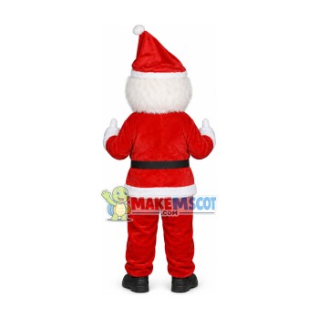 Santa Cartoon Mascot Costume Santa Cartoon Mascot Costume