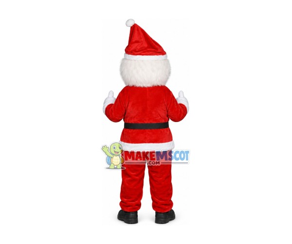Santa Cartoon Mascot Costume Santa Cartoon Mascot Costume