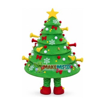 Deluxe Christmas Tree Mascot Costume Deluxe Christmas Tree Mascot Costume