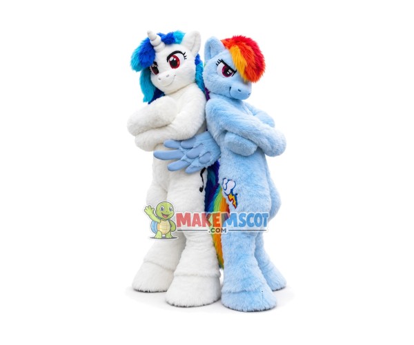 My Little Pony Adult Mascot Costume My Little Pony Adult Mascot Costume