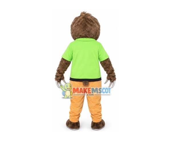 Zootopia Mascot Costume Cartoon Folivora Sloth Zootopia Mascot Costume Cartoon Folivora Sloth