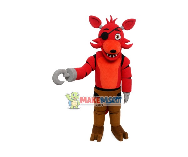 Five Nights At Freddy's Toy Red Foxy Mascot Costume Five Nights At Freddy's Toy Red Foxy Mascot Costume