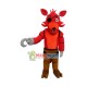 Five Nights At Freddy's Toy Red Foxy Mascot Costume Five Nights At Freddy's Toy Red Foxy Mascot Costume