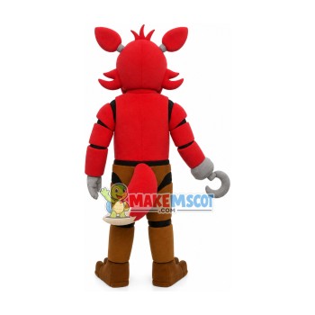 Five Nights At Freddy's Toy Red Foxy Mascot Costume Five Nights At Freddy's Toy Red Foxy Mascot Costume