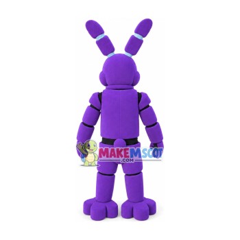 Five Nights at Freddy's FNAF Toy Creepy Purple Bunny Mascot Costume Five Nights at Freddy's FNAF Toy Creepy Purple Bunny Mascot Costume
