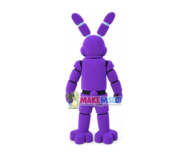 Five Nights at Freddy's FNAF Toy Creepy Purple Bunny Mascot Costume Five Nights at Freddy's FNAF Toy Creepy Purple Bunny Mascot Costume