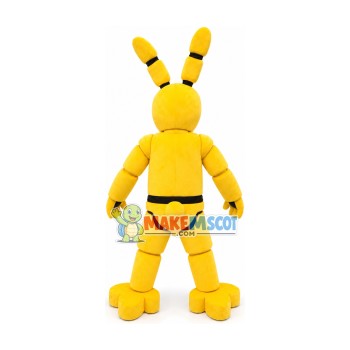 New Five Nights At Freddy's Golden Bonnie Mascot Costume New Five Nights At Freddy's Golden Bonnie Mascot Costume