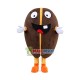 Lovely Coffee Bean Cartoon Mascot Costume Lovely Coffee Bean Cartoon Mascot Costume