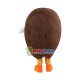 Lovely Coffee Bean Cartoon Mascot Costume Lovely Coffee Bean Cartoon Mascot Costume