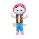 Sheriff Callie's Wild West Sheriff Caillie Mascot Costume Sheriff Callie's Wild West Sheriff Caillie Mascot Costume