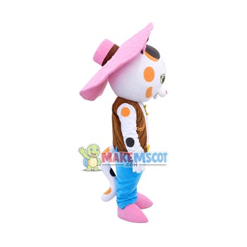 Sheriff Callie's Wild West Sheriff Caillie Mascot Costume Sheriff Callie's Wild West Sheriff Caillie Mascot Costume